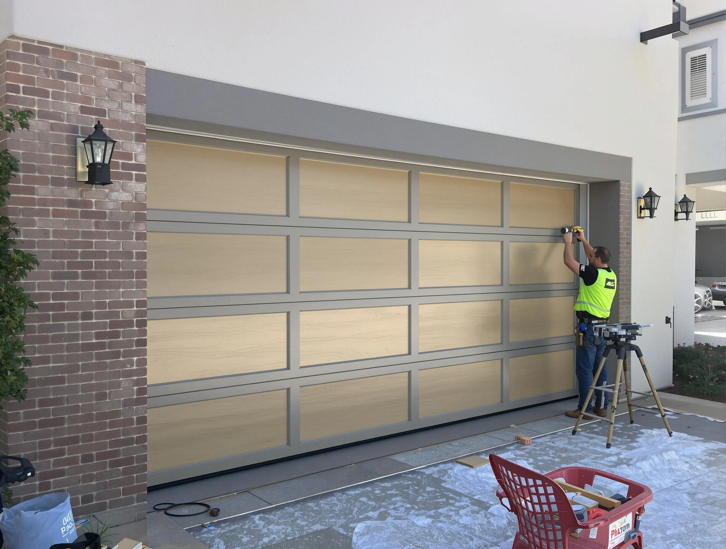 Garage door replacement service by Pelham Garage Door Repair in Pelham