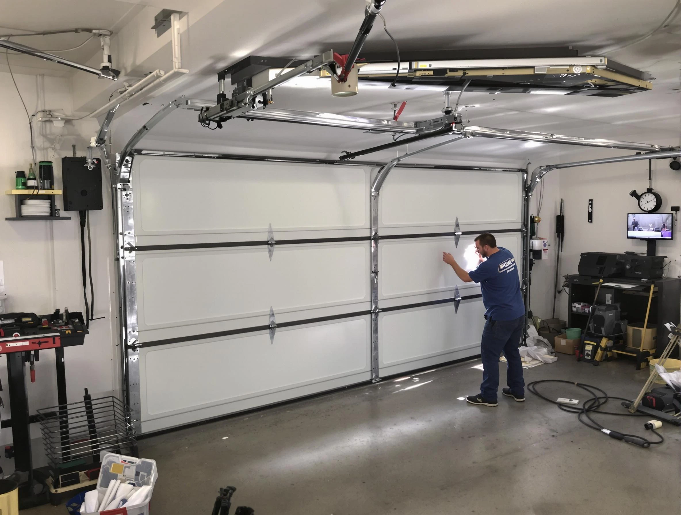 Professional garage door repair service by Pelham Garage Door Repair in Pelham