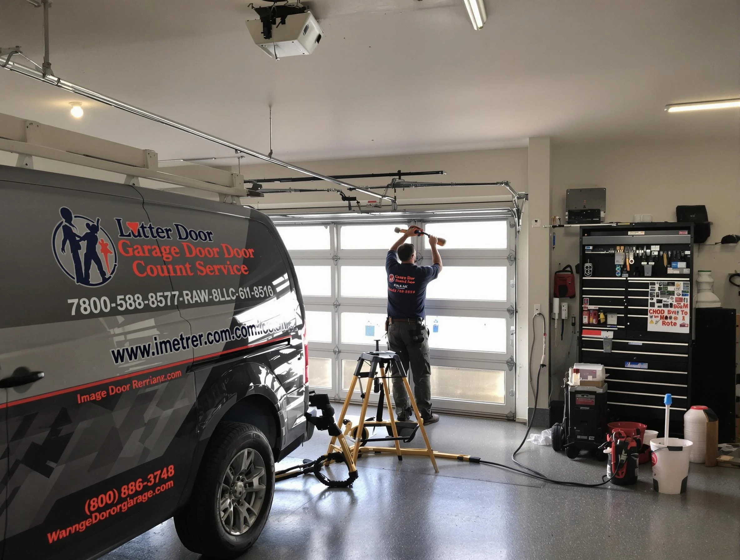 Pelham Garage Door Repair rapid response team performing same-day repair in Pelham